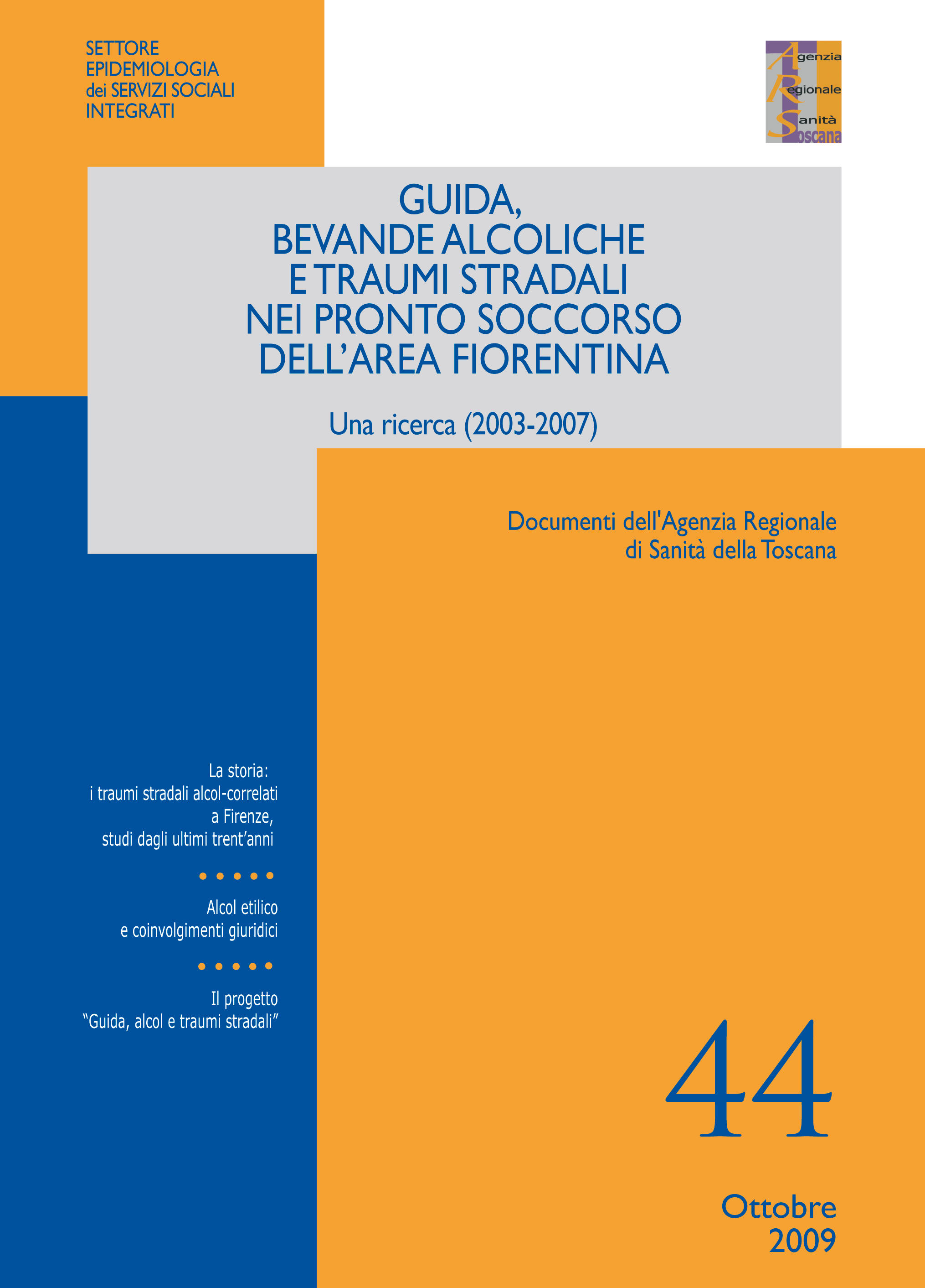 Immagine copertina Collana dei Documenti ARS, n. 44