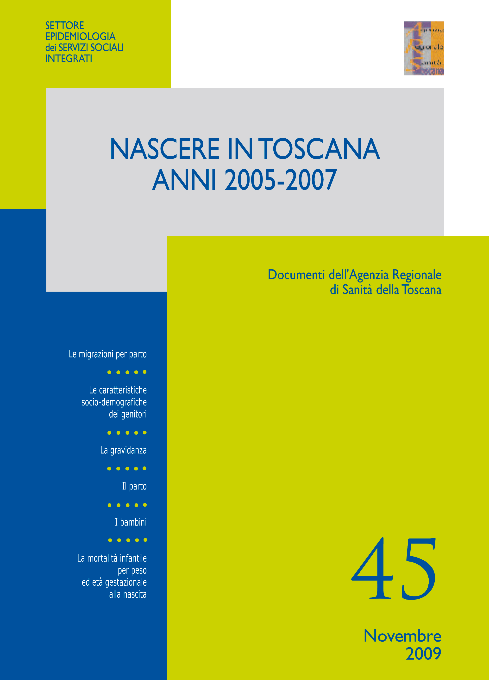 Immagine copertina Collana dei Documenti ARS, n. 45