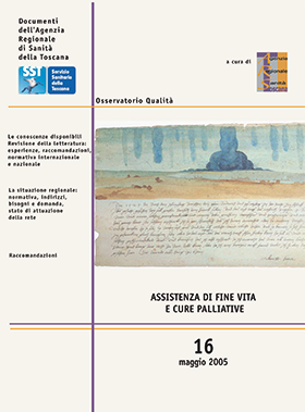 Assistenza di fine vita e cure palliative