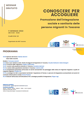 Conoscere per accogliere. Promozione dell'integrazione sociale e sanitaria delle persone migranti in Toscana