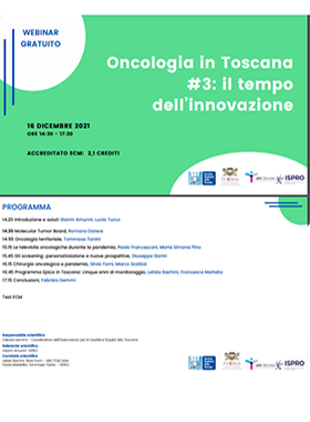 Oncologia in Toscana #3: il tempo dell'innovazione